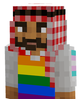 Red skin: bust render