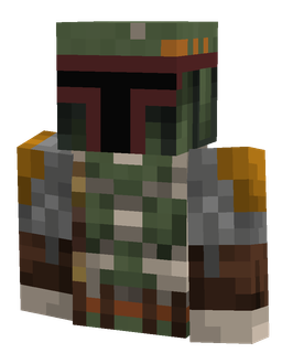 Black skin: bust render