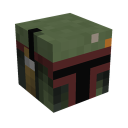 Black skin: head render