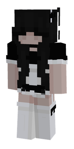 Black skin: body, front render