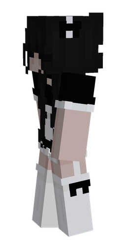 Black skin: body, left side render