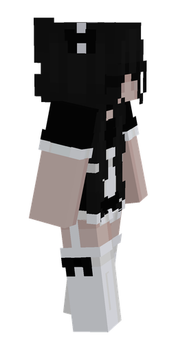 Black skin: body, right side render