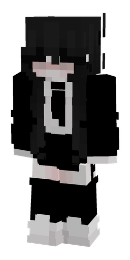 Black skin: body, front render