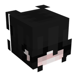 Black skin: head render