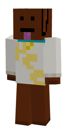 Brown skin: body, front render