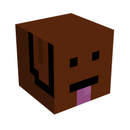 Brown skin: head render