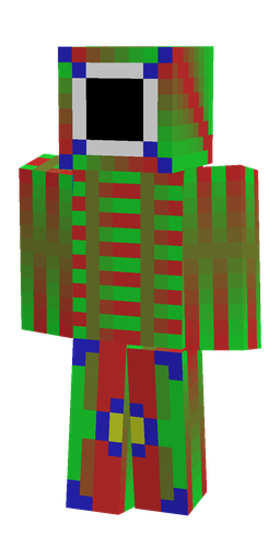 Brown skin: body, front render