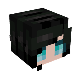 Black skin: head render
