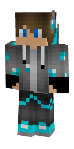 Black skin: body, front render