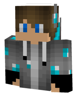 Black skin: bust render