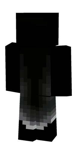 Black skin: body, back render
