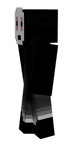 Black skin: body, left side render