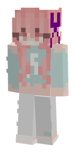 Blue skin: body, front render