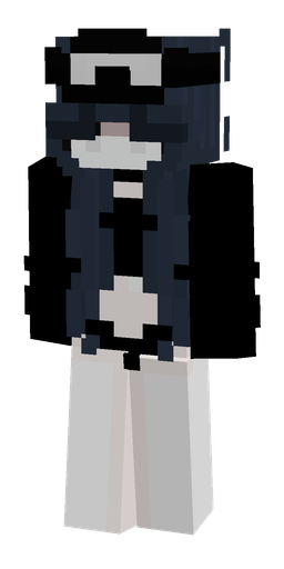 Black skin: body, front render