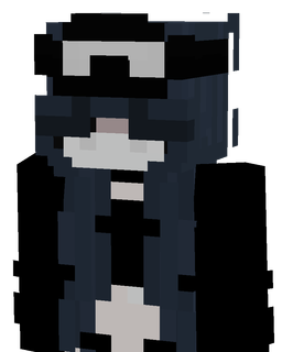 Black skin: bust render