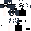 Black skin: raw texture render