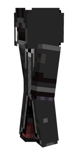 Black skin: body, left side render