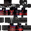 Black skin: raw texture render
