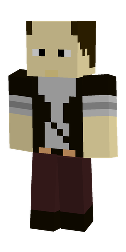 Black skin: body, front render