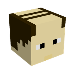 Black skin: head render