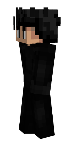 Black skin: body, left side render