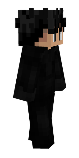 Black skin: body, right side render