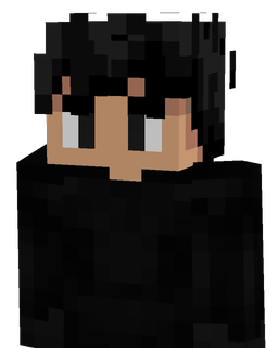 Black skin: bust render