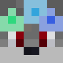 Blue skin: face render