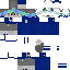 Blue skin: raw texture render