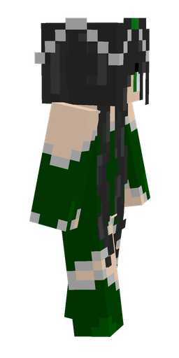 Black skin: body, right side render