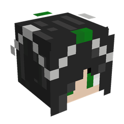 Black skin: head render