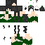 Black skin: raw texture render