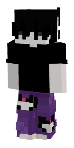 Black skin: body, front render