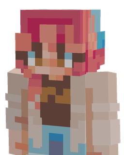 Blue skin: bust render