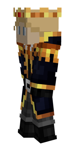 Black skin: body, left side render
