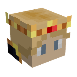Black skin: head render