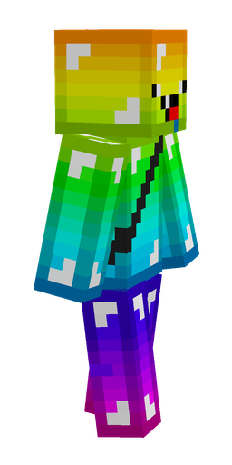 Blue skin: body, right side render
