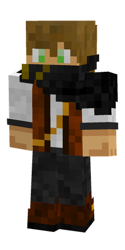 Black skin: body, front render