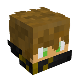 Black skin: head render