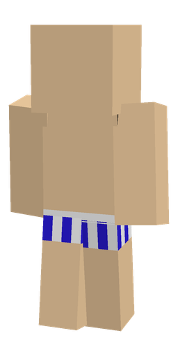 Classic skin: body, back render