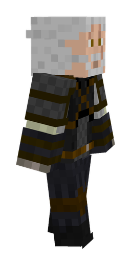 Black skin: body, right side render