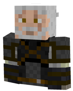 Black skin: bust render