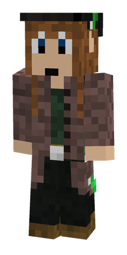 Black skin: body, front render