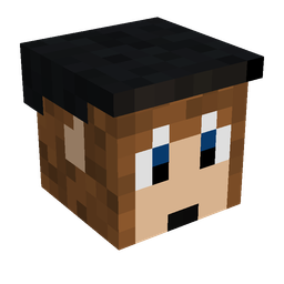 Black skin: head render