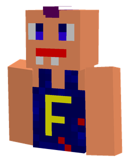 Blue skin: bust render