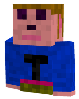 Blue skin: bust render