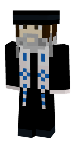 Black skin: body, front render