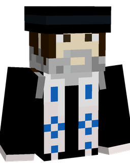 Black skin: bust render