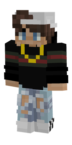Black skin: body, front render