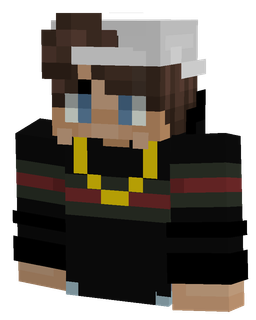 Black skin: bust render